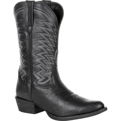 Durango® Rebel Frontier™ Black Western R-Toe Boot - Durango