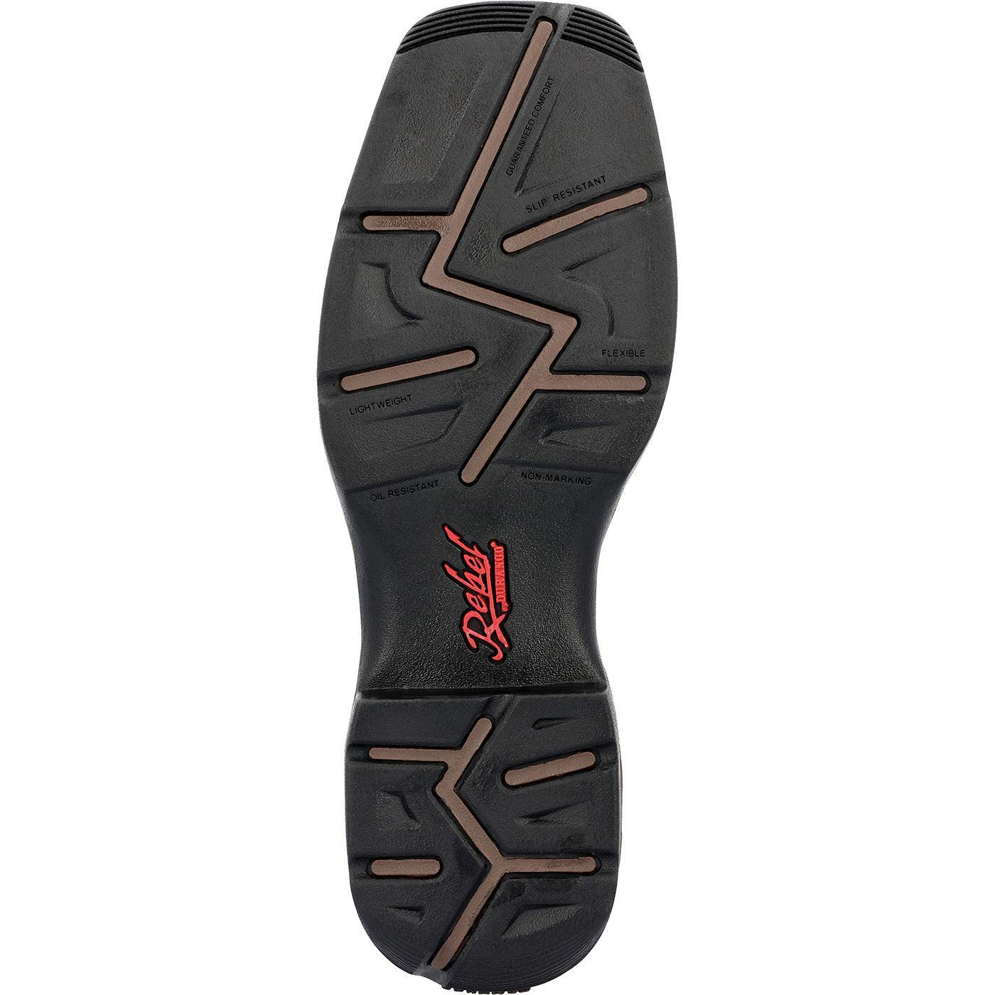 Rebel™ by Durango® Brown Ventilated Western Boot - Durango