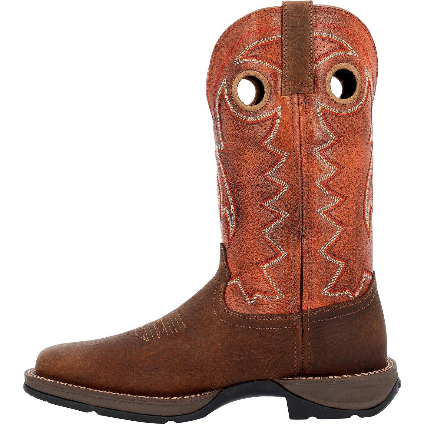 Rebel™ by Durango® Brown Ventilated Western Boot - Flyclothing LLC