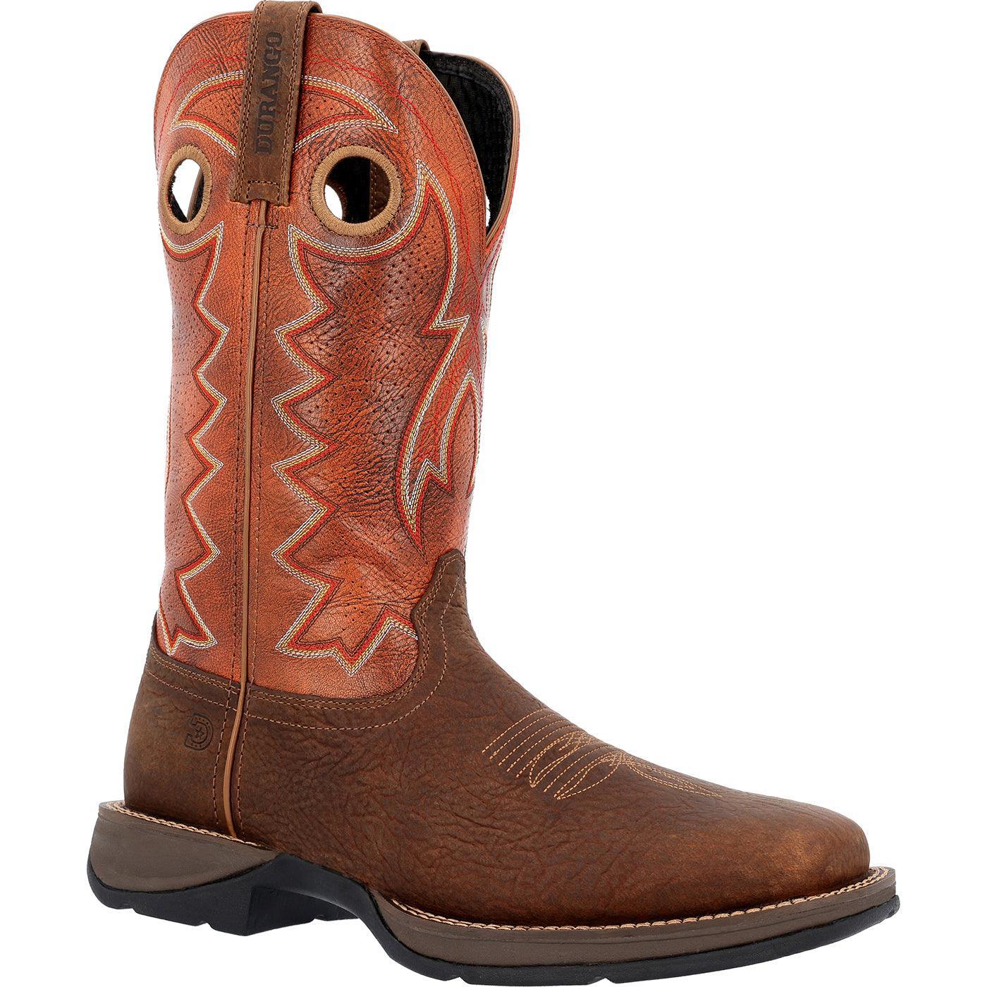 Rebel™ by Durango® Brown Ventilated Western Boot - Durango