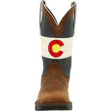 Rebel™ by Durango® Colorado Flag Western Boot - Durango