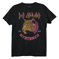 Def Leppard Pink Leopard Boyfriend Tee - Def Leppard
