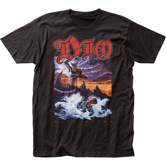 DIO Holy Diver fitted jersey tee - Flyclothing LLC
