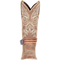 Crush™ by Durango® Women's Flag Accessory Western Boot - Durango