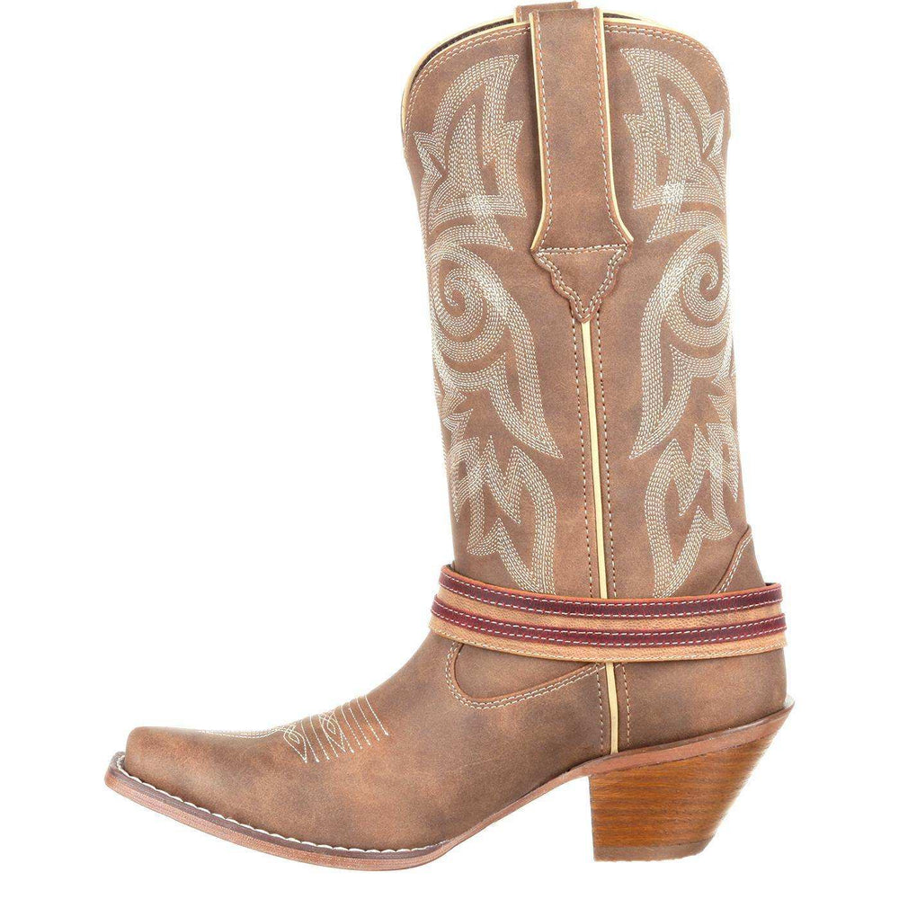Crush™ by Durango® Women's Flag Accessory Western Boot - Durango - Flyclothing LLC
