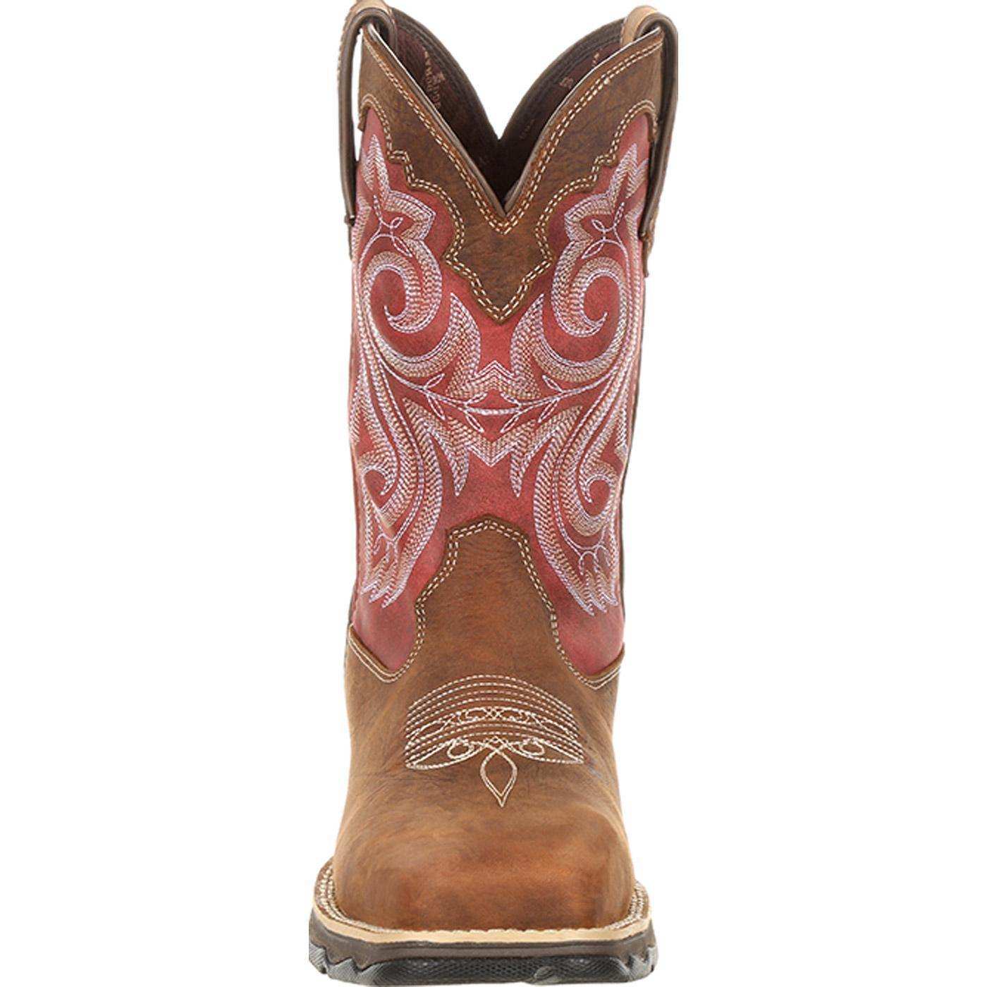 Lady Rebel Work™ by Durango® Women's Waterproof Composite Toe Western Work Boot - Durango - Flyclothing LLC