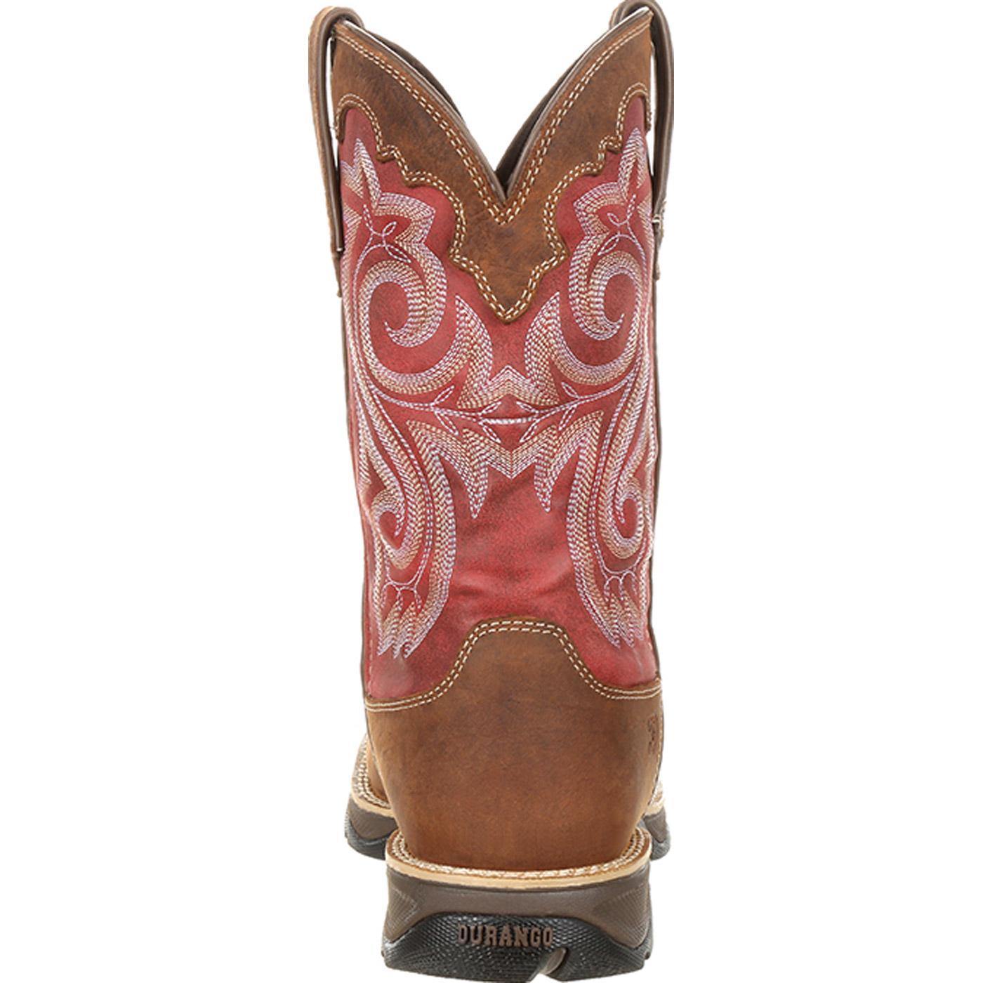 Lady Rebel Work™ by Durango® Women's Waterproof Composite Toe Western Work Boot - Flyclothing LLC