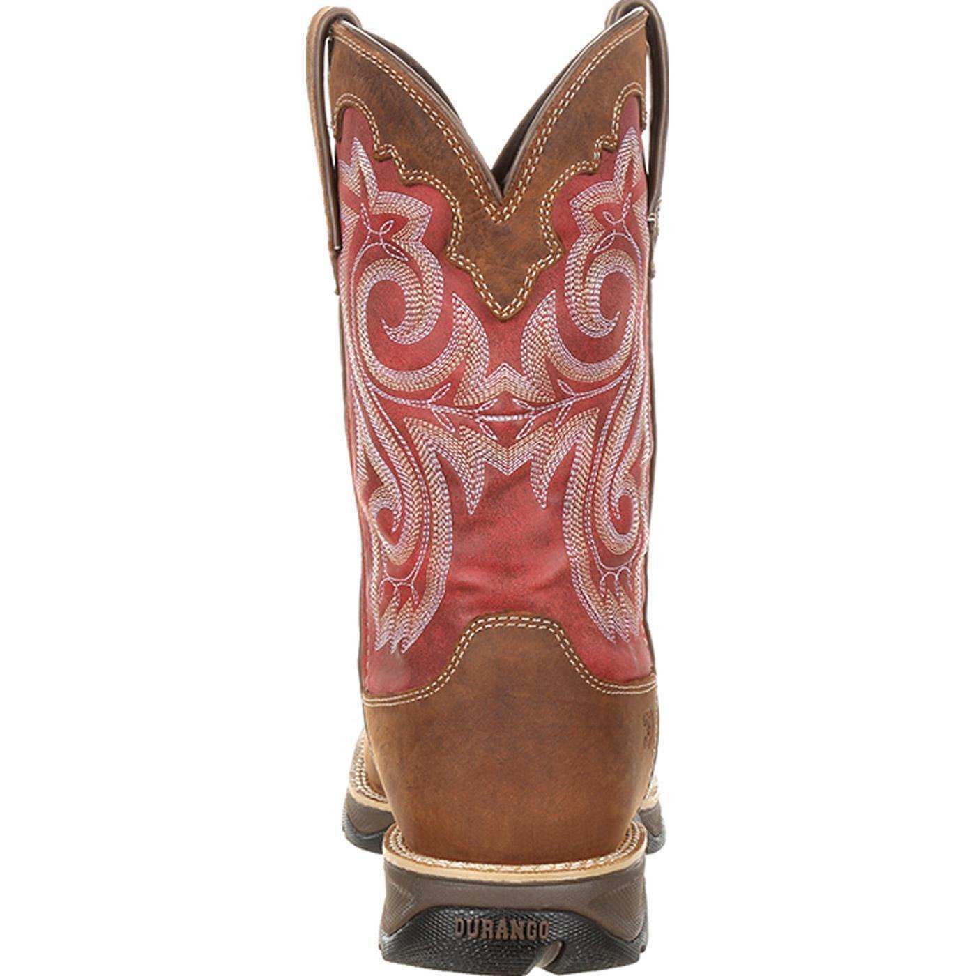 Lady Rebel Work™ by Durango® Women's Waterproof Composite Toe Western Work Boot - Durango - Flyclothing LLC