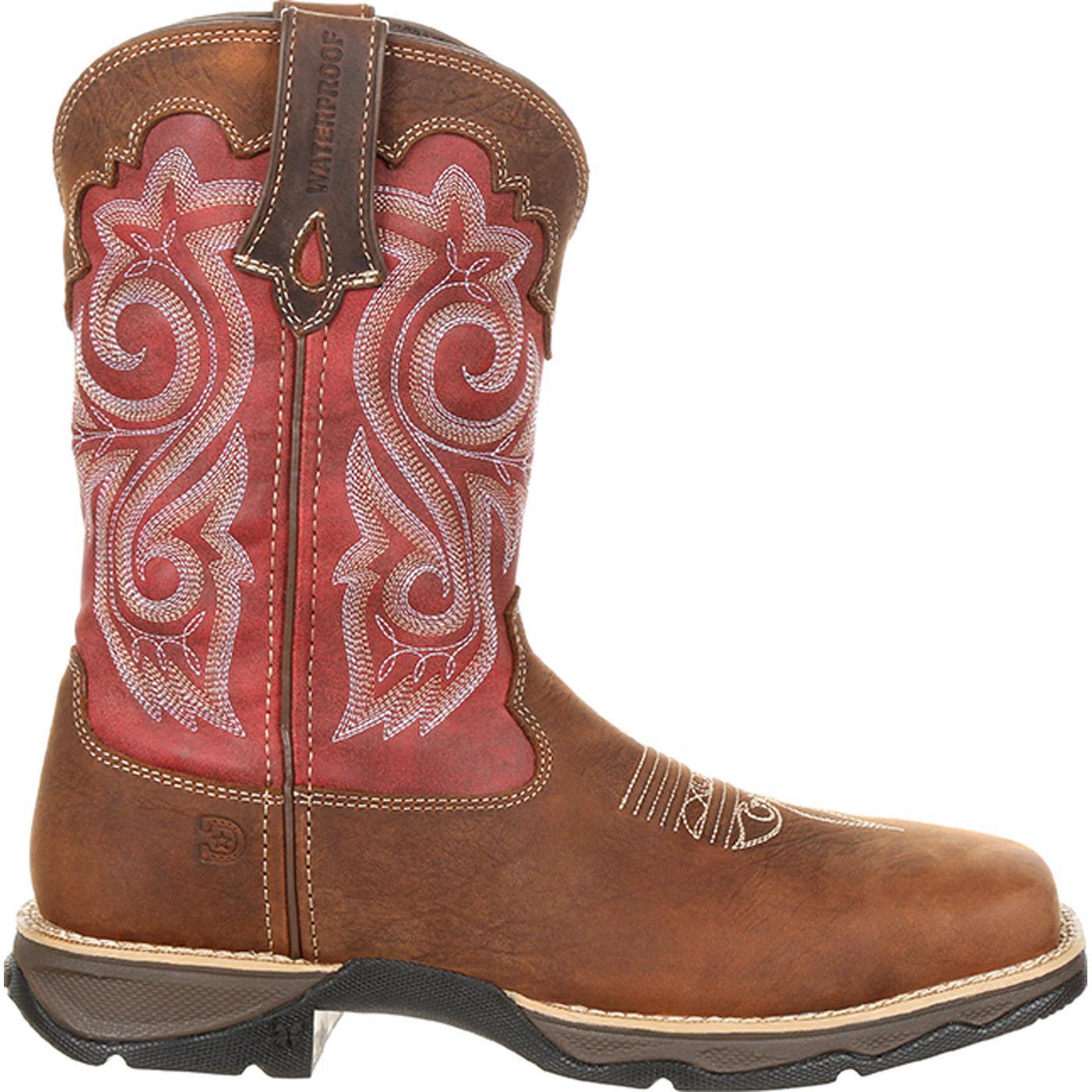 Lady Rebel Work™ by Durango® Women's Waterproof Composite Toe Western Work Boot - Flyclothing LLC