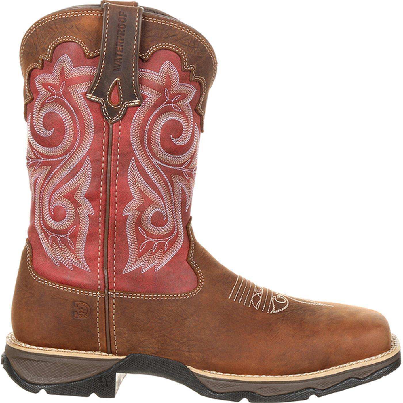 Lady Rebel Work™ by Durango® Women's Waterproof Composite Toe Western Work Boot - Durango - Flyclothing LLC