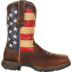 Lady Rebel Work™ by Durango® Steel Toe Patriotic Flag Work Boot - Flyclothing LLC