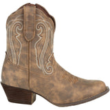 Crush™ by Durango® Women's Distressed Shortie Western Boot - Durango - Flyclothing LLC