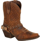 Crush™ by Durango® Women's Brown Ventilated Shortie Boot - Durango