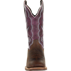 Durango® Lady Rebel Pro™  Women's Ventilated Plum Western Boot - Flyclothing LLC