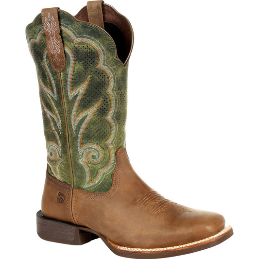Durango® Lady Rebel Pro™  Women's Ventilated Olive Western Boot - Flyclothing LLC
