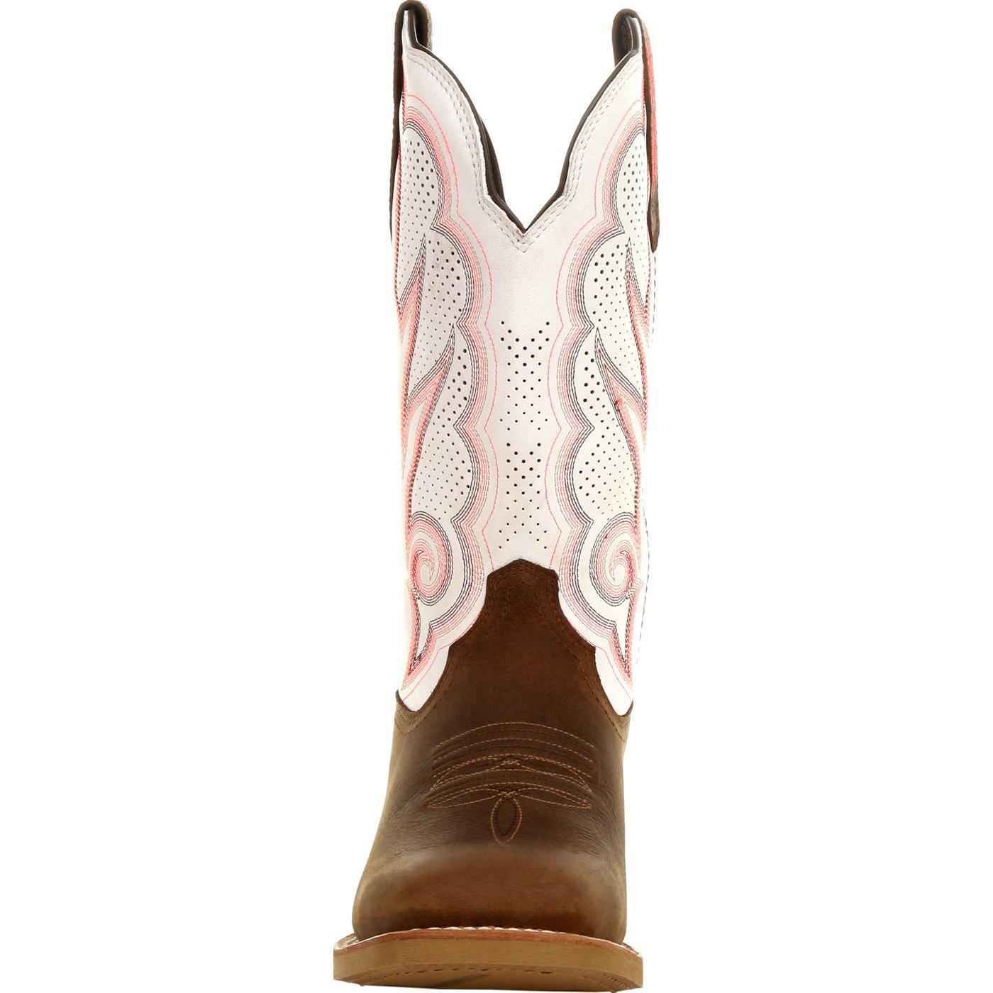 Durango® Lady Rebel Pro™ Women's White Ventilated Western Boot - Flyclothing LLC