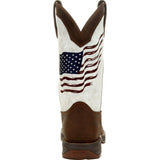 Lady Rebel™ by Durango® Women's Distressed Flag Embroidery Western Boot - Durango