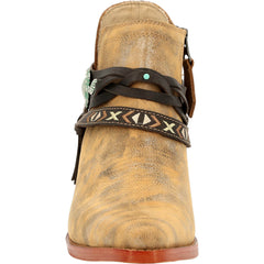 Crush™ by Durango® Women's Antique Silver Western Bootie - Durango