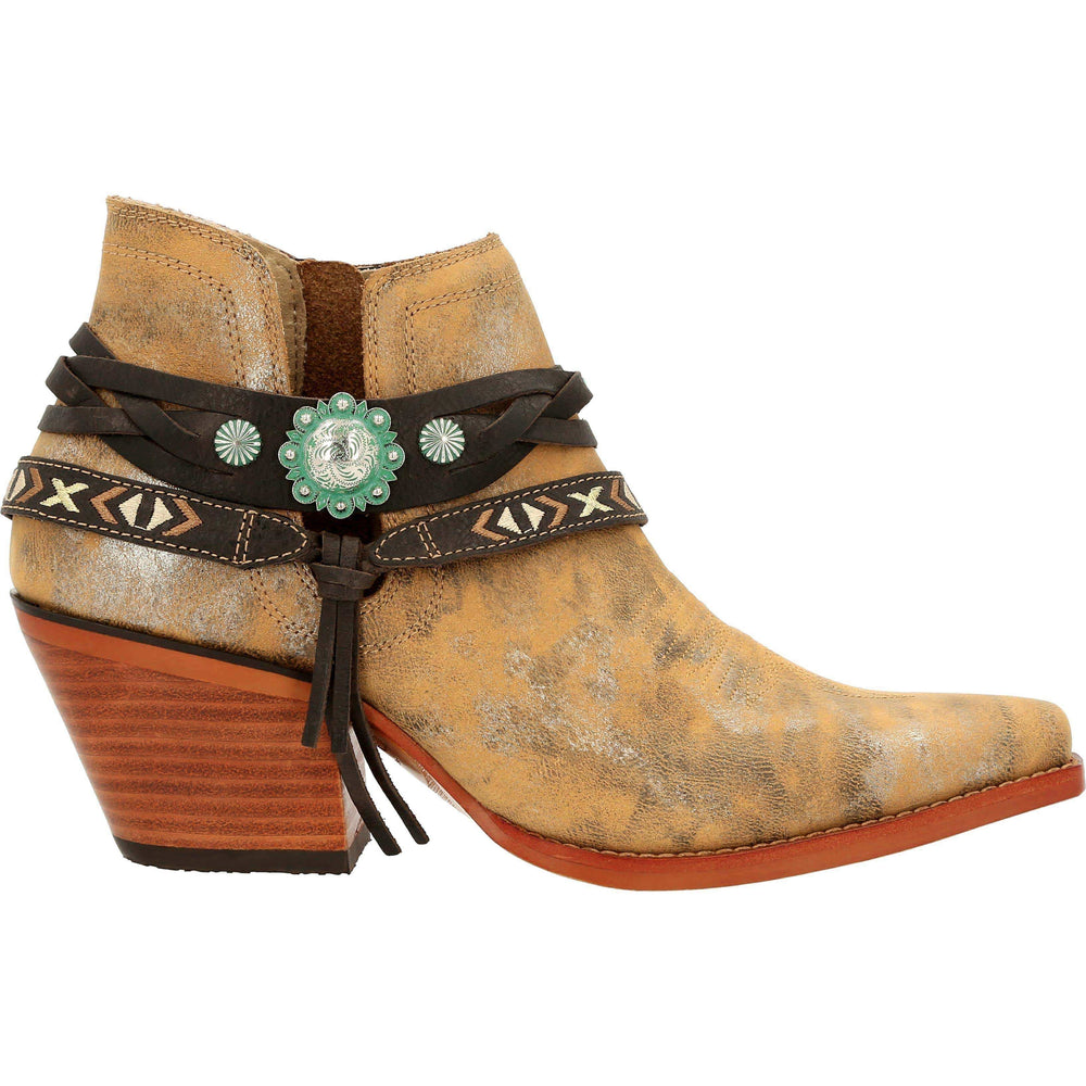 Crush™ by Durango® Women's Antique Silver Western Bootie - Durango - Flyclothing LLC