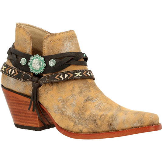 Crush™ by Durango® Women's Antique Silver Western Bootie - Durango