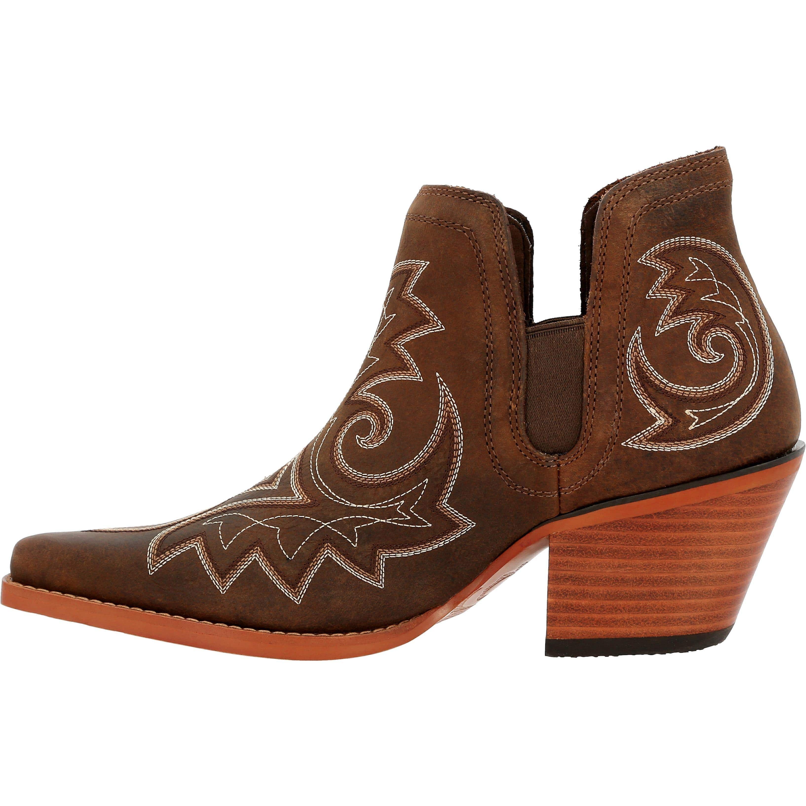 Crush™ by Durango® Women's Coffee Brown Western Fashion Bootie - Flyclothing LLC