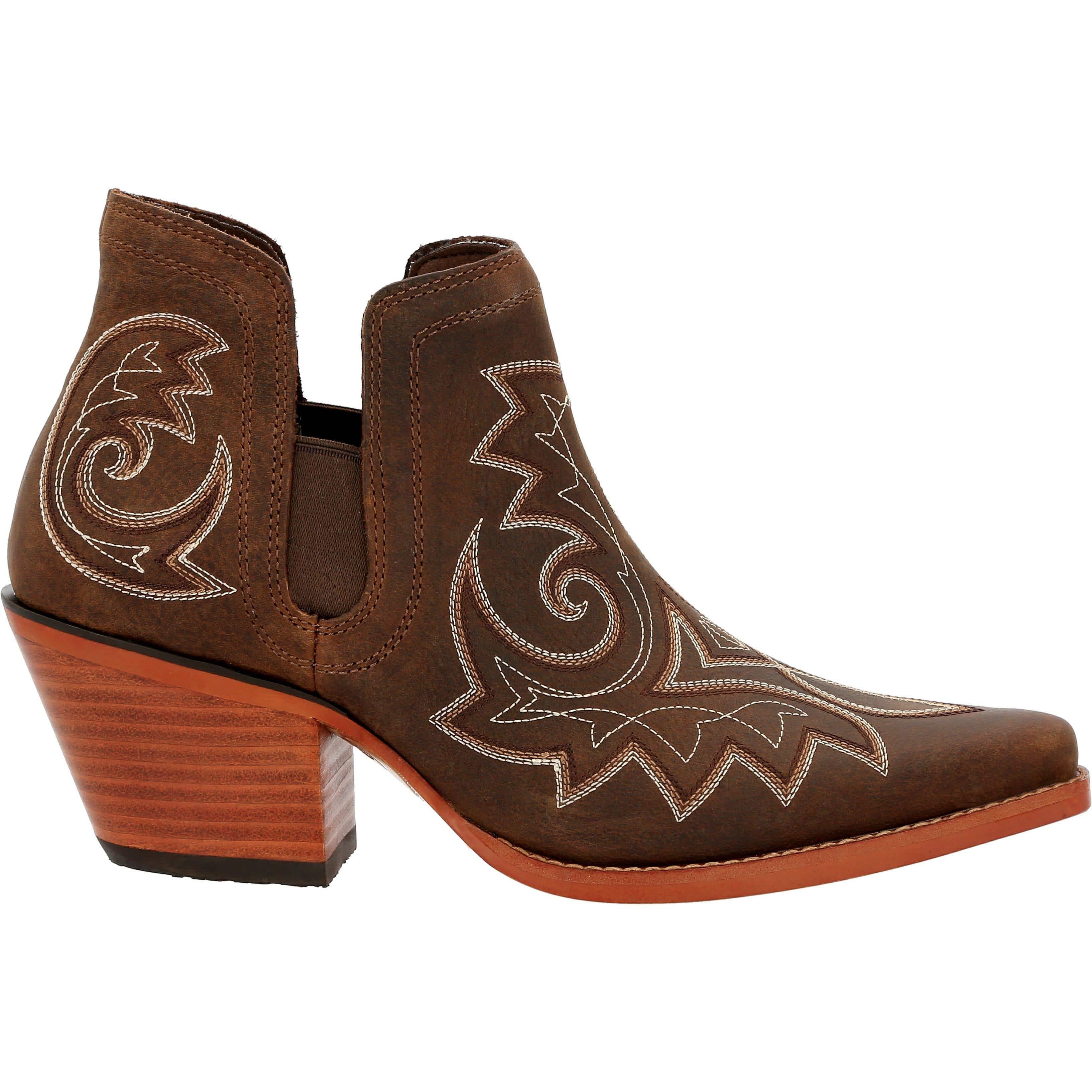 Crush™ by Durango® Women's Coffee Brown Western Fashion Bootie - Flyclothing LLC