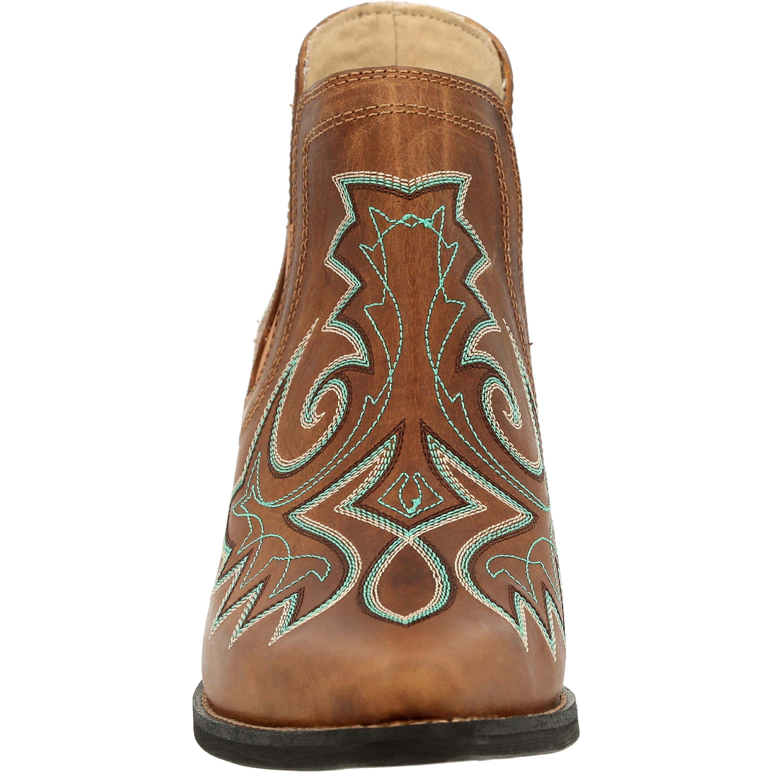 Crush™ by Durango® Women's Golden Brown Western Fashion Bootie - Flyclothing LLC