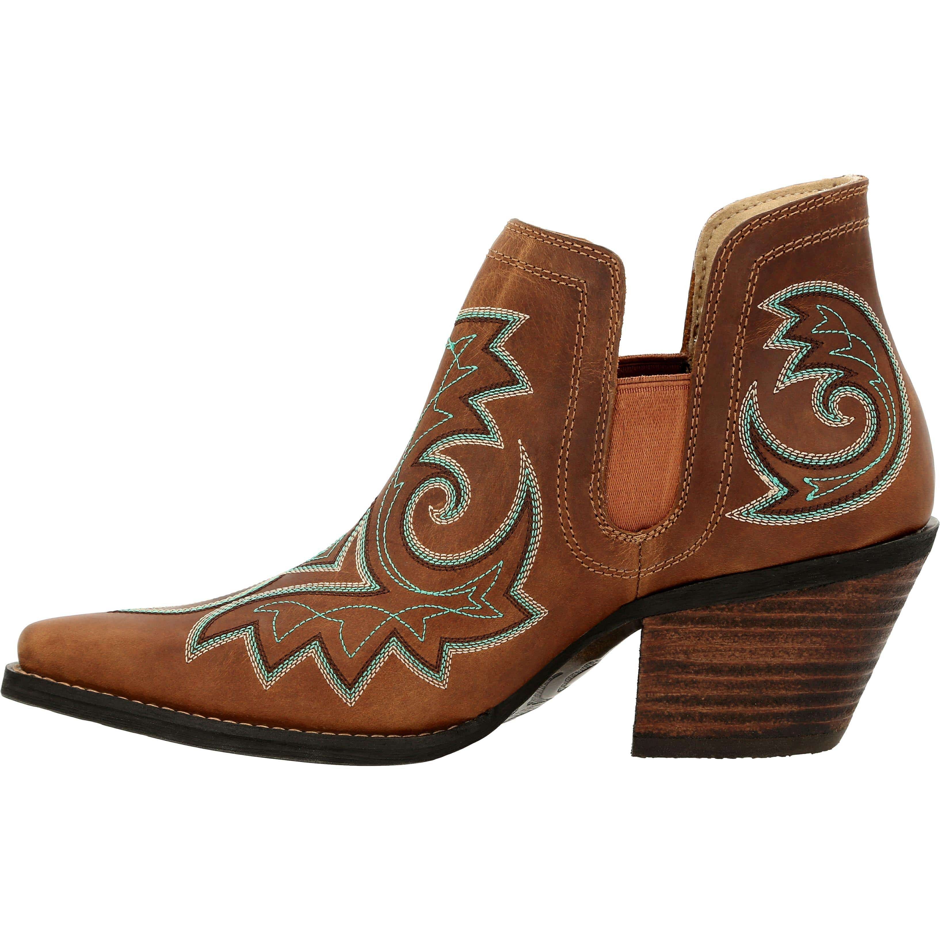 Crush™ by Durango® Women's Golden Brown Western Fashion Bootie - Flyclothing LLC