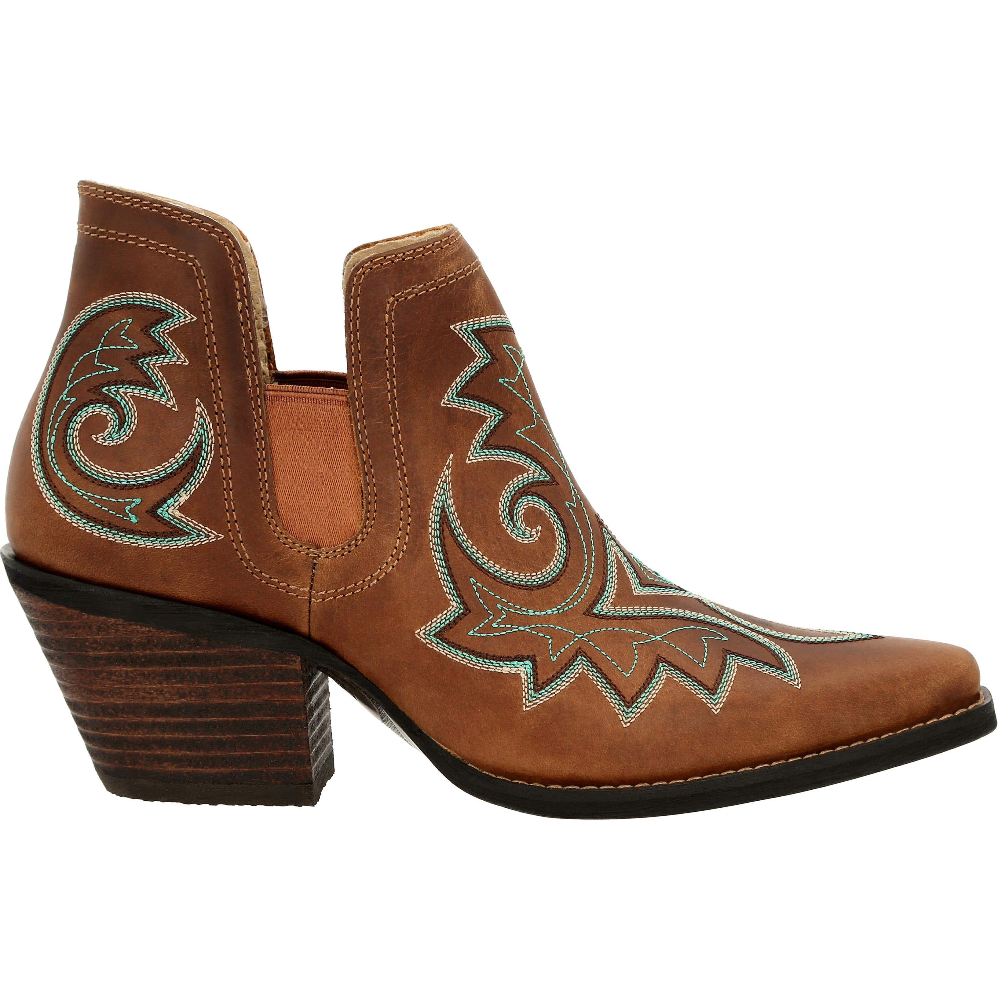 Crush™ by Durango® Women's Golden Brown Western Fashion Bootie - Flyclothing LLC