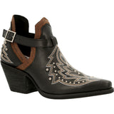 Crush™ by Durango® Women's Black Studded Western Fashion Bootie - Durango