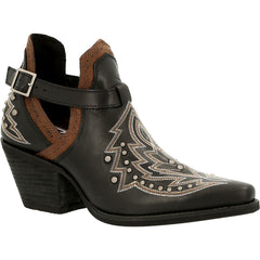 Crush™ by Durango® Women's Black Studded Western Fashion Bootie - Durango