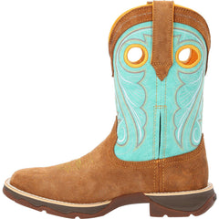 Lady Rebel™ by Durango® Women's Dusty Brown & Sky Blue Western Boot - Durango