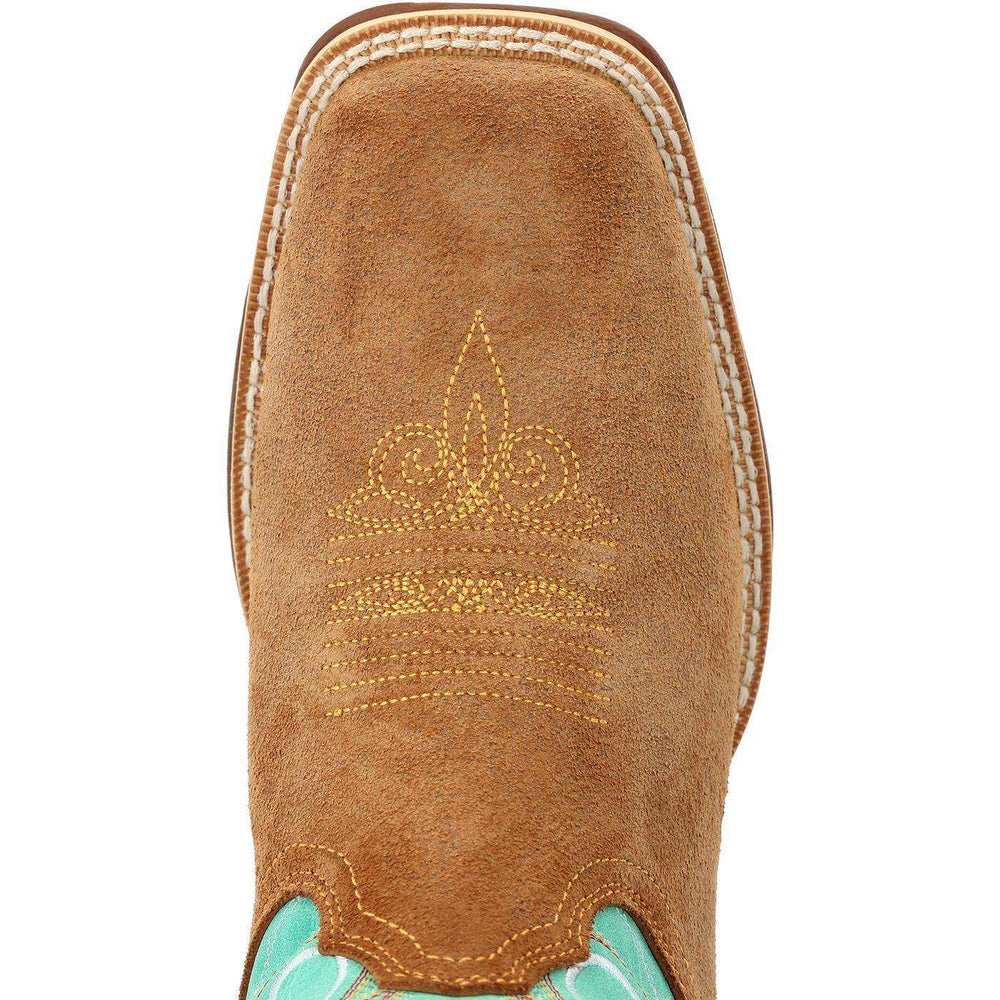 Lady Rebel™ by Durango® Women's Dusty Brown & Sky Blue Western Boot - Durango - Flyclothing LLC
