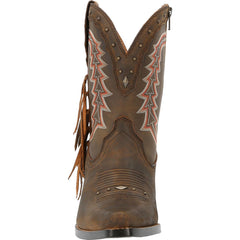 Crush™ by Durango® Women's Roasted Pecan Bootie Western Boot - Flyclothing LLC