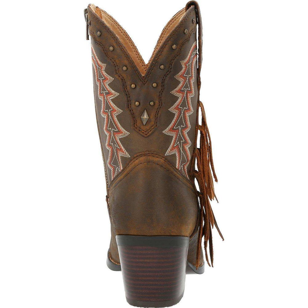 Crush™ by Durango® Women's Roasted Pecan Bootie Western Boot - Durango - Flyclothing LLC
