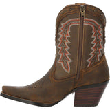 Crush™ by Durango® Women's Roasted Pecan Bootie Western Boot - Durango - Flyclothing LLC
