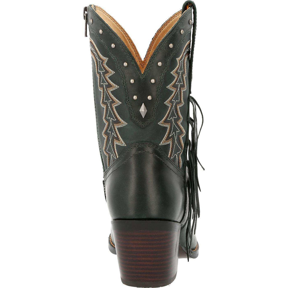 Crush™ by Durango® Women's Vintage Teal Bootie Western Boot - Durango - Flyclothing LLC