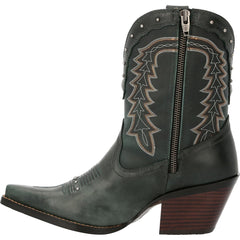 Crush™ by Durango® Women's Vintage Teal Bootie Western Boot - Flyclothing LLC