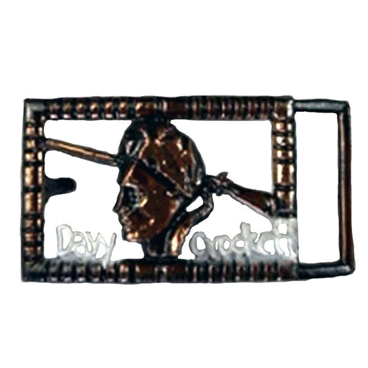 Rockmount Clothing Davy Crockett Copper Western Belt Buckle - Rockmount Clothing