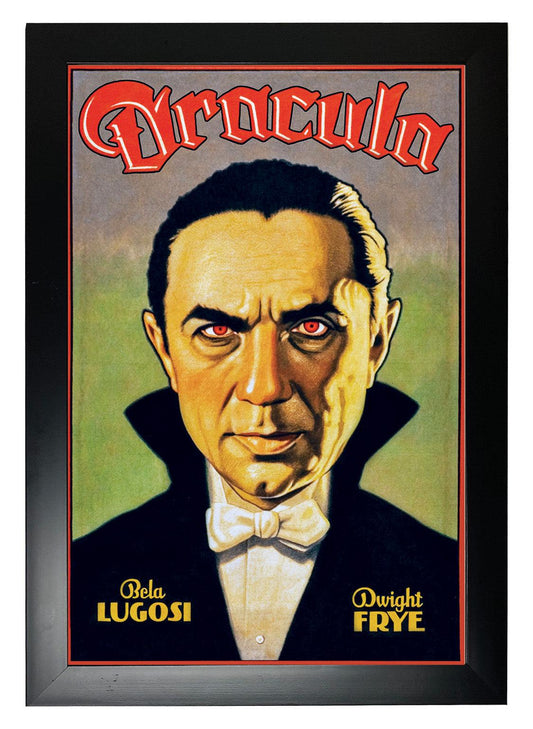 Dracula Movie Poster 12x18 Print - Lowbrow Art Company