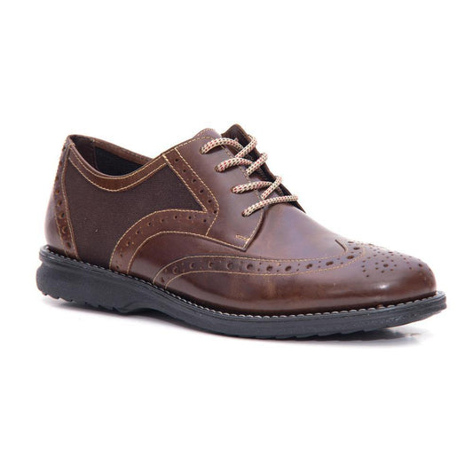 Sandro Moscoloni Dustin 4 eyelet wing tip with quarter elastic - Sandro Moscoloni