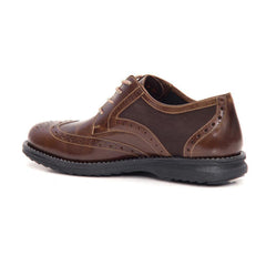 Sandro Moscoloni Dustin 4 eyelet wing tip with quarter elastic - Sandro Moscoloni