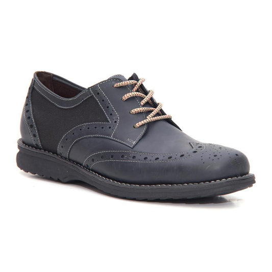 Sandro Moscoloni Dustin 4 eyelet wing tip with quarter elastic - Sandro Moscoloni