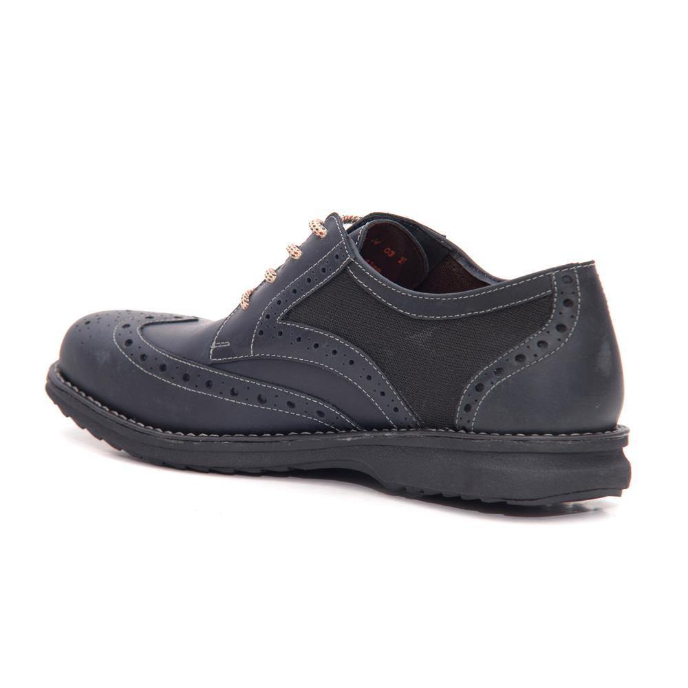 Sandro Moscoloni Dustin 4 eyelet wing tip with quarter elastic - Sandro Moscoloni