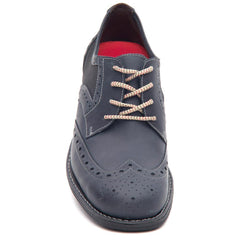 Sandro Moscoloni Dustin 4 eyelet wing tip with quarter elastic - Sandro Moscoloni