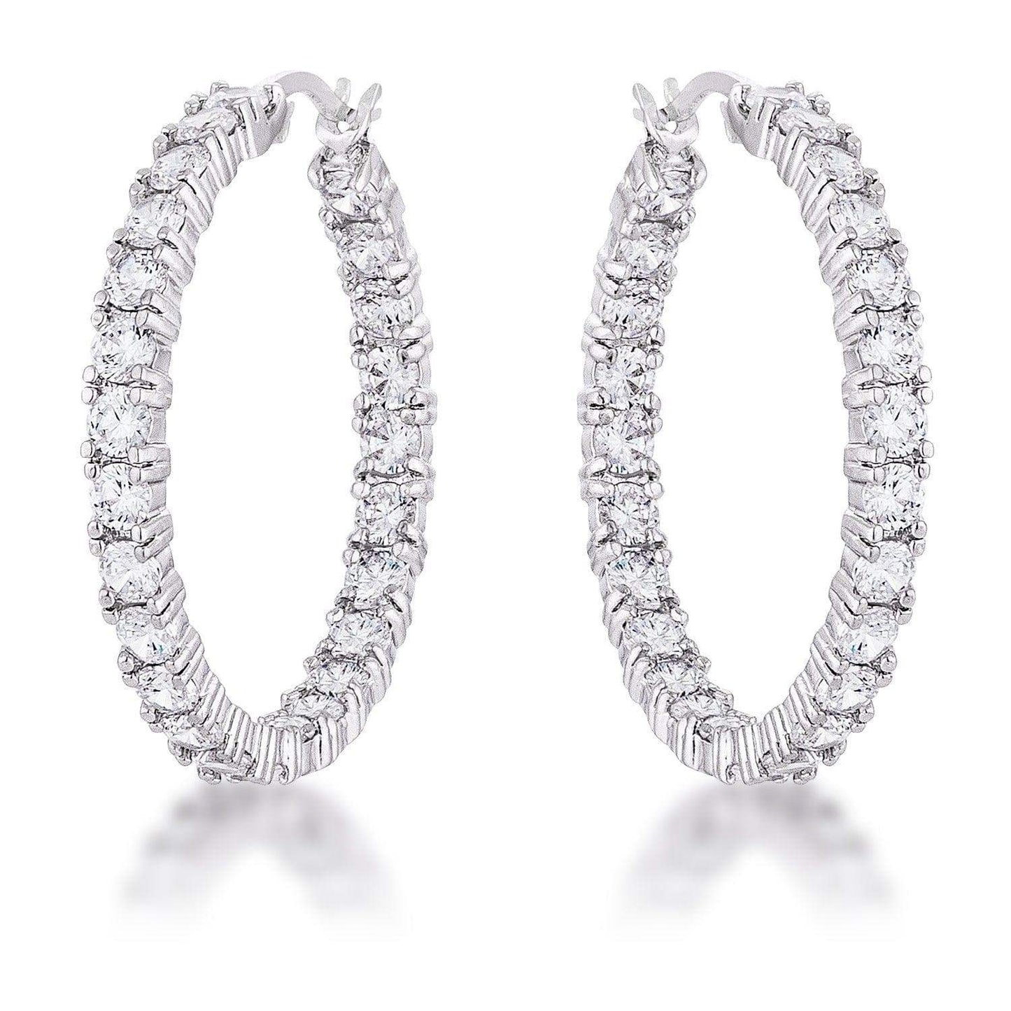 Eternity Hoop Earrings - JGI - Flyclothing LLC
