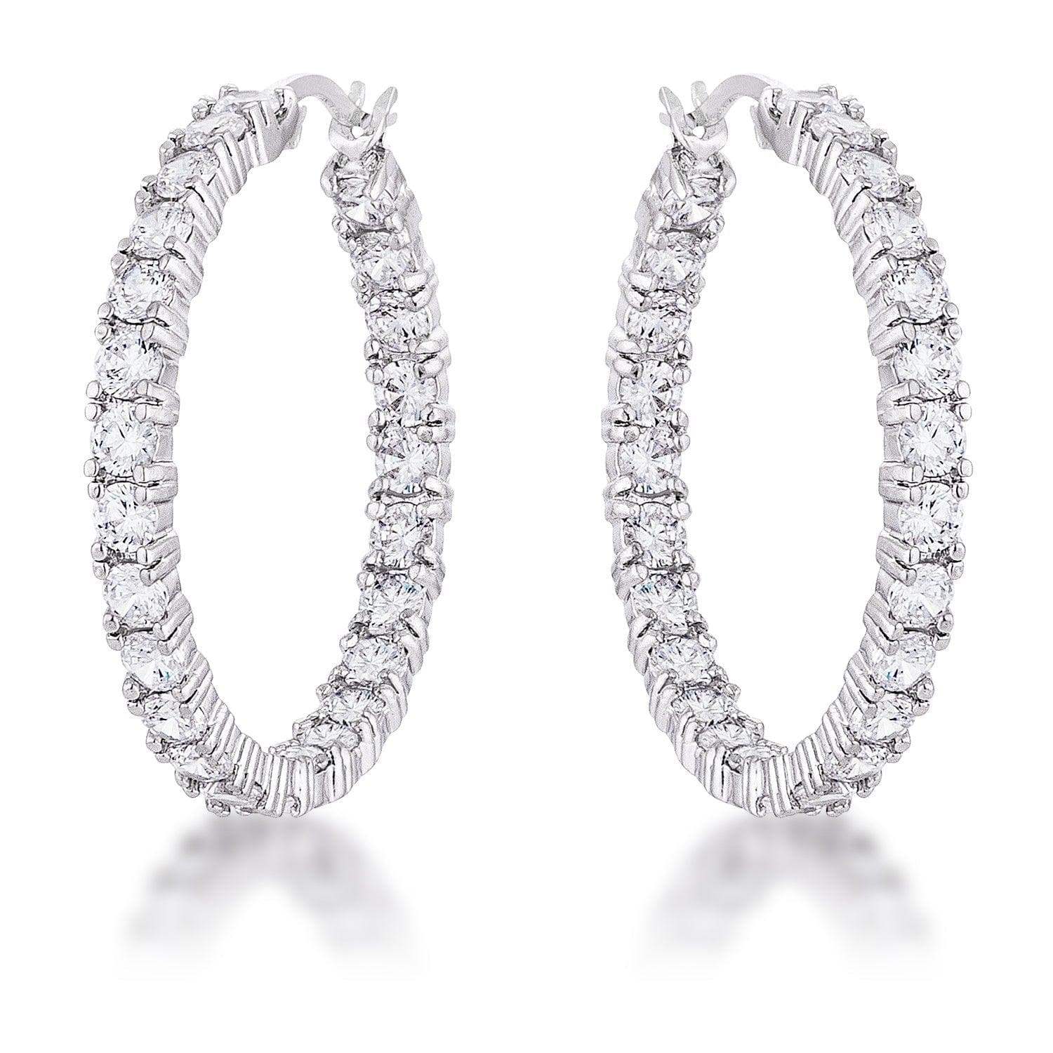 Eternity Hoop Earrings - JGI - Flyclothing LLC
