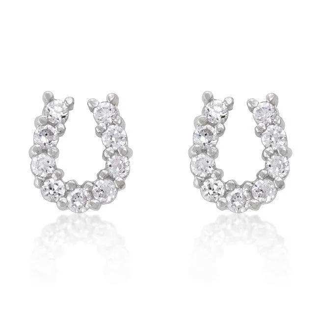 Lucky Horseshoe Earring Set - JGI - Flyclothing LLC