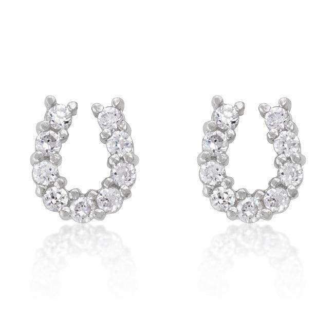 Lucky Horseshoe Earrings - JGI - Flyclothing LLC