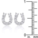 Lucky Horseshoe Earrings - JGI - Flyclothing LLC